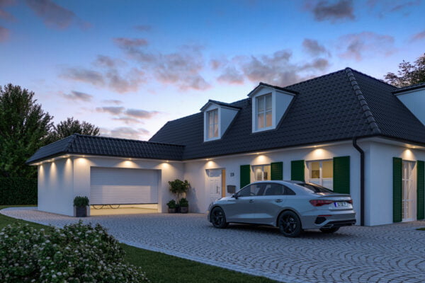 Automated Roller Garage Door